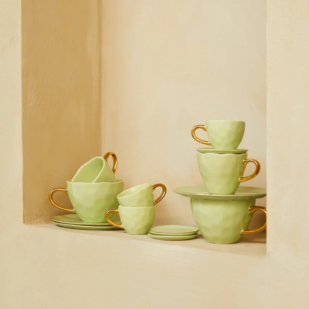 Good Morning cup Espresso Ø6 cm - Pale Green
