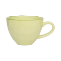 Good Morning Cup Cappuccino/Tea sculpted Pale green
