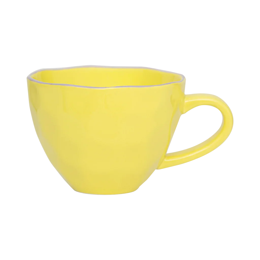 Good Morning Cup Cappuccino/Tea sculpted Limelight