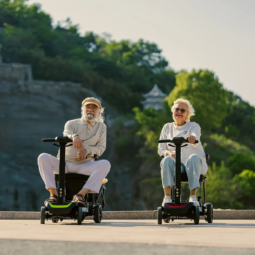 Lightweight Foldable 4-Wheel Travel Mobility Scooter